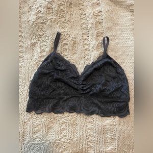 Victorias-PINK Gently used bralette large-soft lace